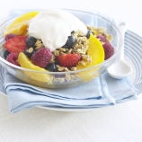 Breakfast Fruit and Cereal Crumble