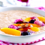 Coconut Rice Pudding with Exotic Fruits