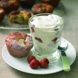 Rhubarb and Blackberry Breakfast Muffins Rhubarb and Blackberry Breakfast Muffins