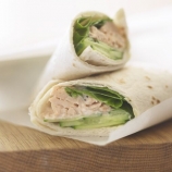 Salmon and Spinach Wrap Salmon and Spinach Wrap