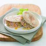 Tuna Spread and Vegetable Mini Pitta Pockets Tuna Spread and Vegetable Mini Pitta Pockets
