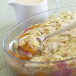 Rhubarb and Ginger Crumble