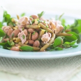 Borlotti Bean and Tuna Salad with Pine Nuts Borlotti Bean and Tuna Salad with Pine Nuts