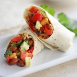 Spicy Pinto & Baked Bean Wraps