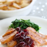 Roast Duck Breast with Cherry Sauce