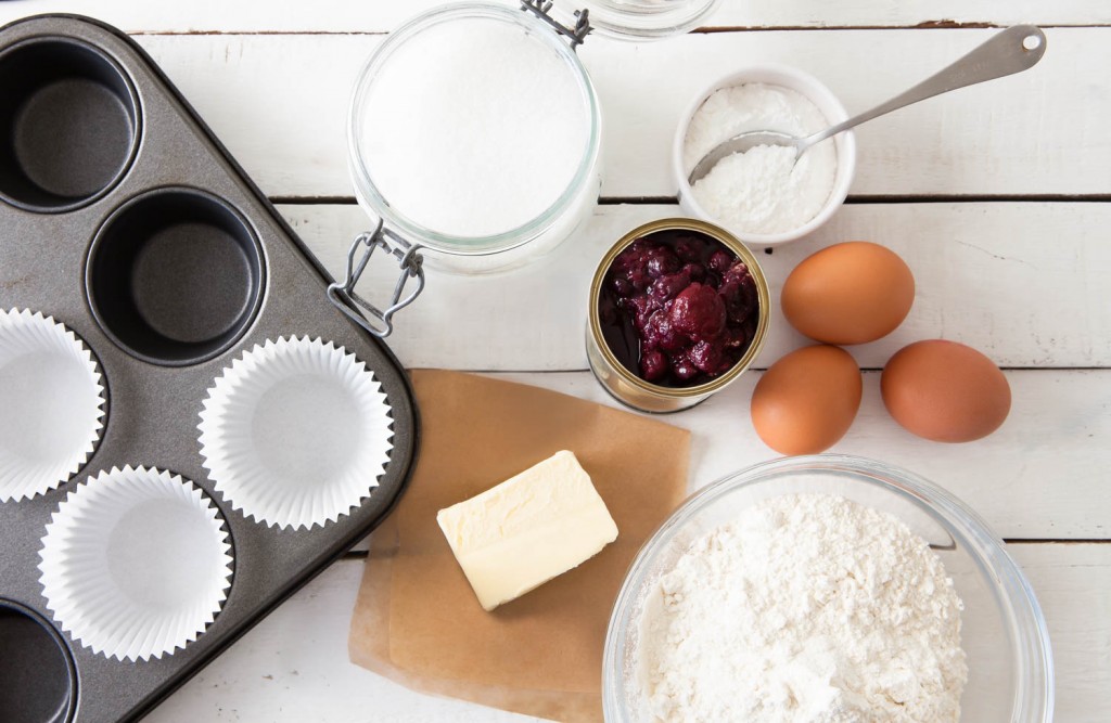 Mixed berry muffins