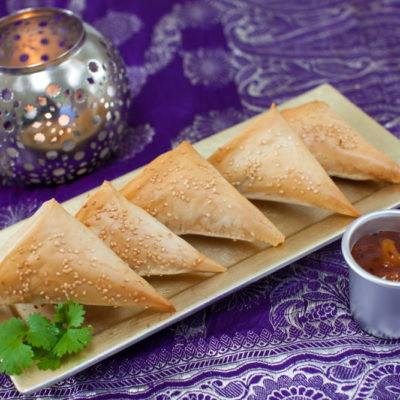 Mixed Vegetable Samosas