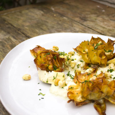 Italian fried artichokes