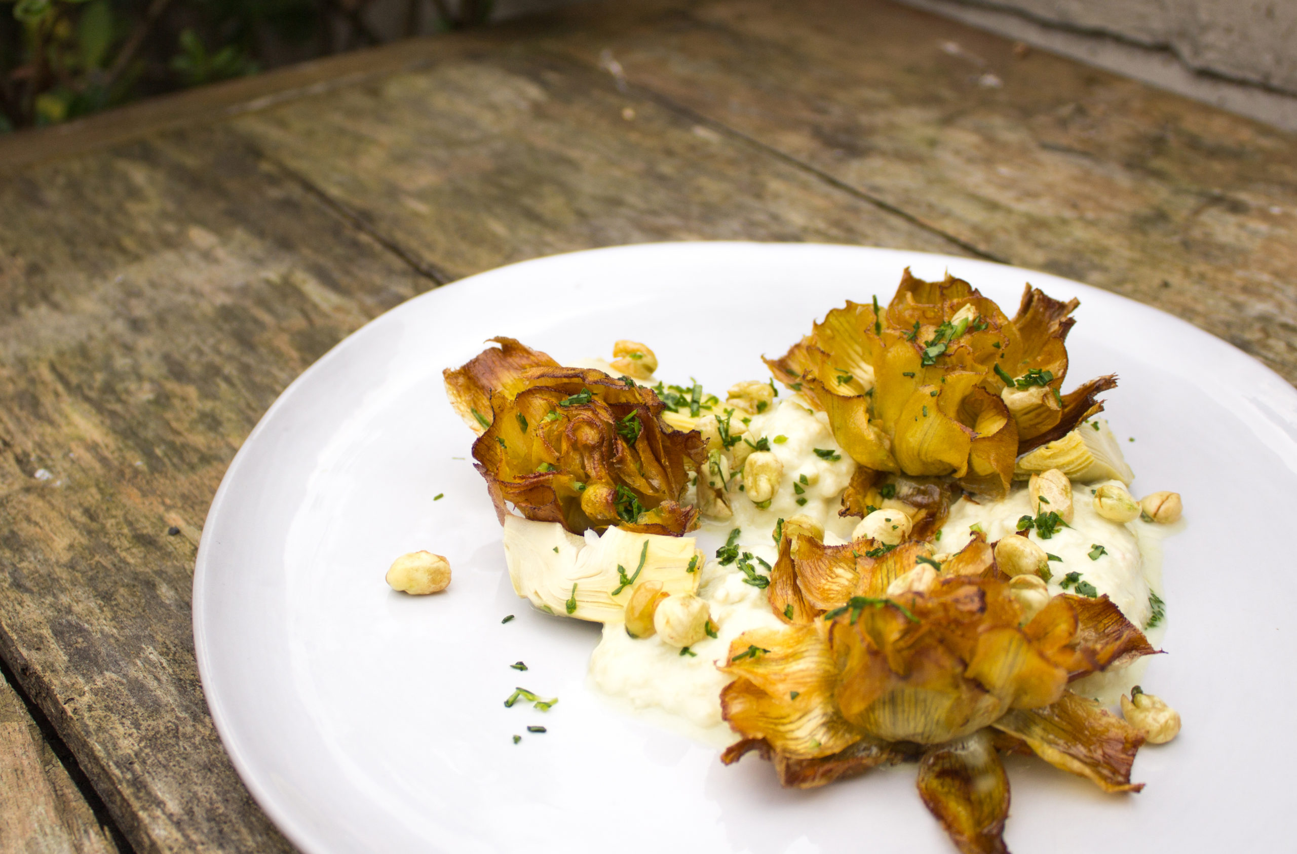 Italian fried artichokes