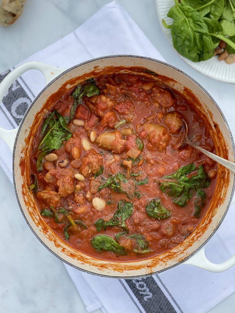 sausage and bean casserole