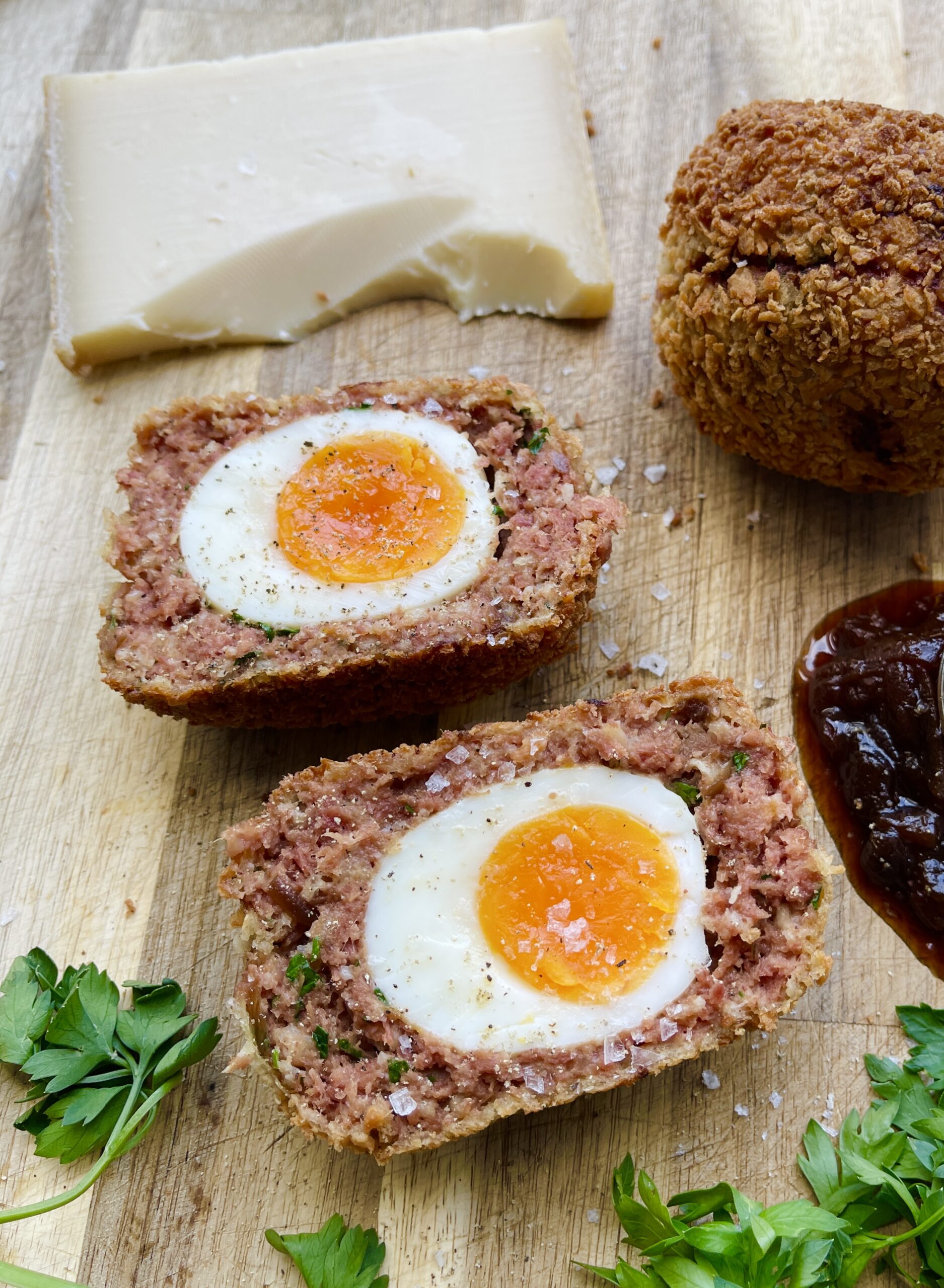 scotch egg theo michaels