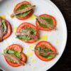 Tomatoes, Basil & Anchovies by Theo Michaels